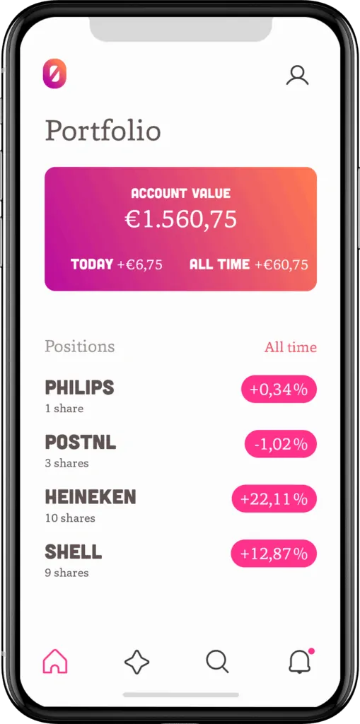Bux Zero Portfolio Page