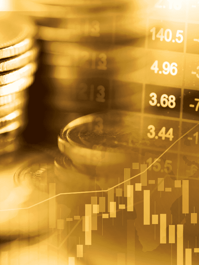 Graph Chart of Stock Market Trading Stock