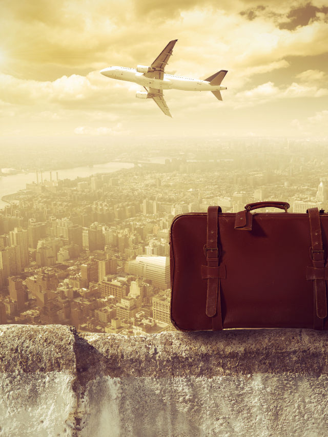 Travel By Plane Stock