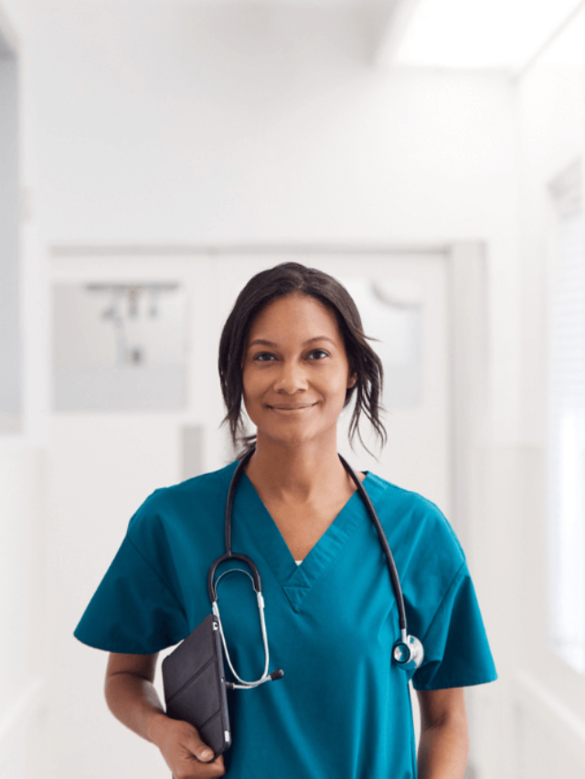 Doctor Nurse Walking Down the Hallway MSN
