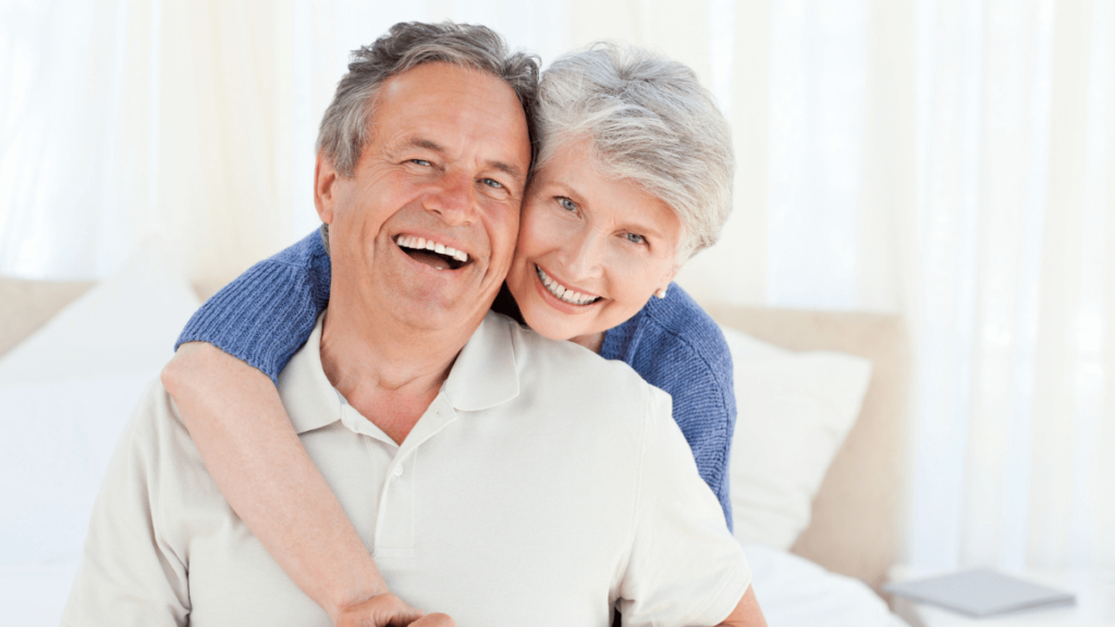 Older Retired Couple Looking Happy Smiling MSN