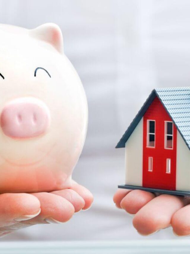 Hands With Piggy Bank And House Model MSN