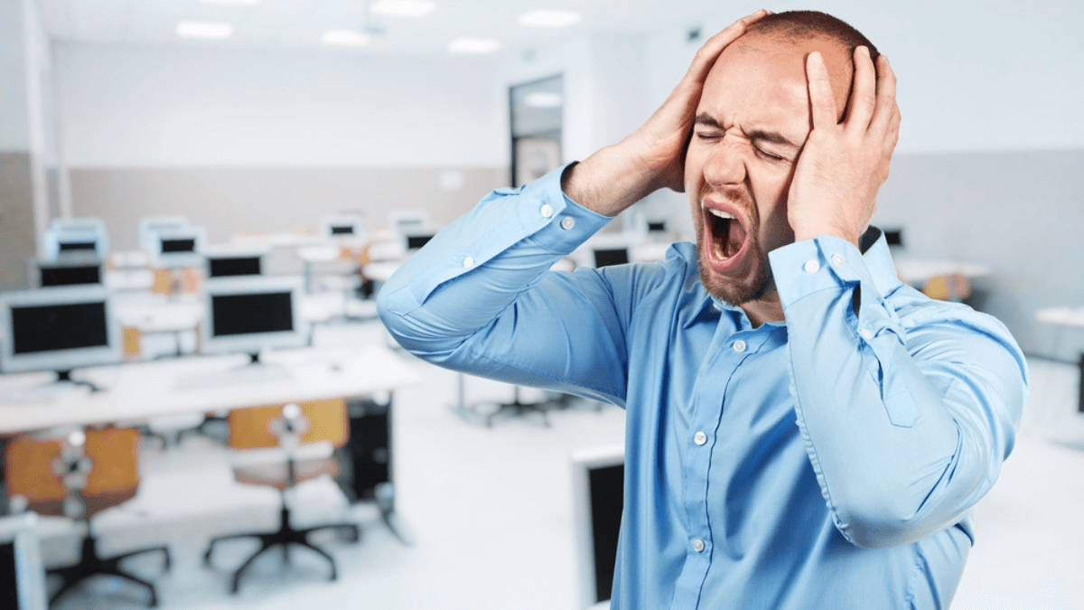 Stressed person - MSN Feature
