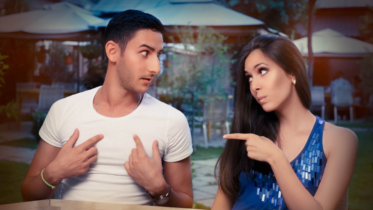 Couple Arguing Outdoors MSN