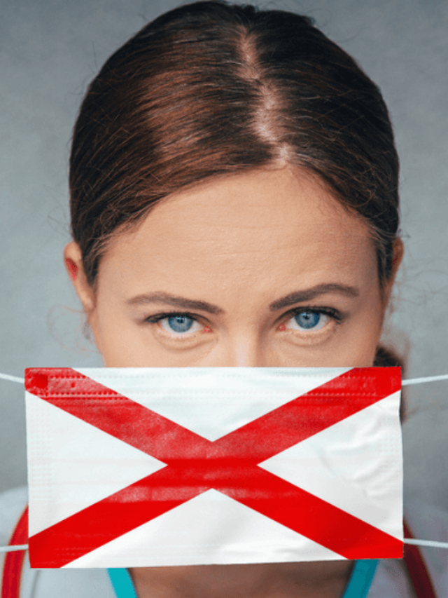 Nurse holding a medical mask MSN
