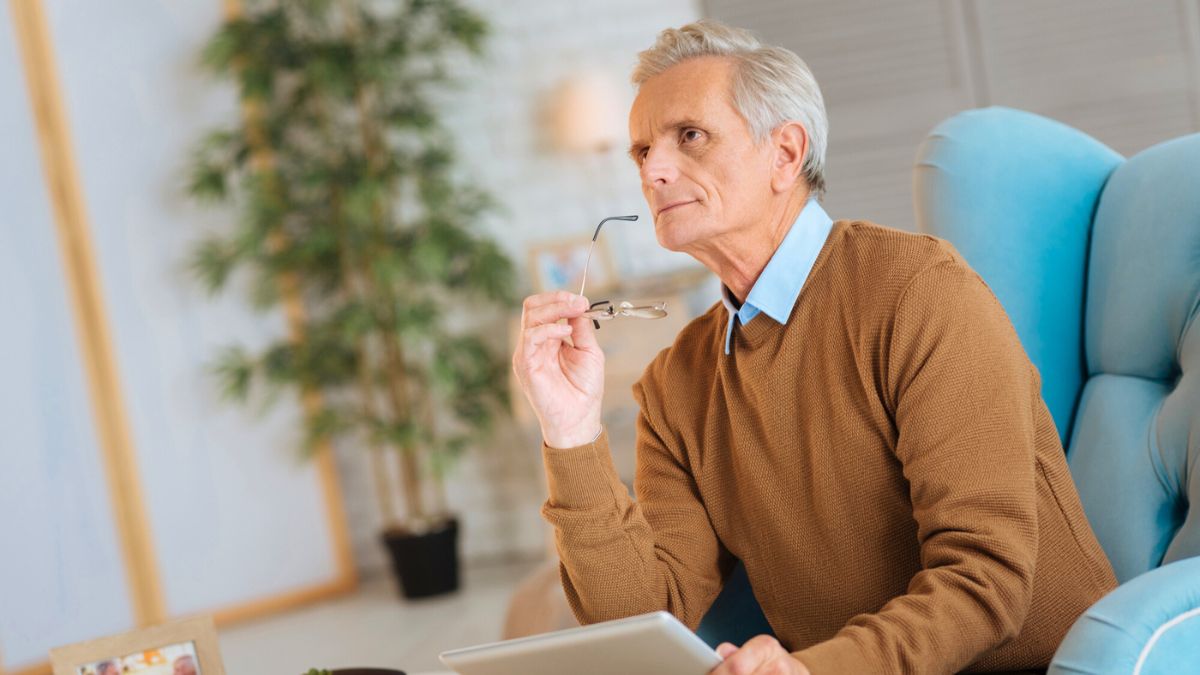 Thinking Old Man MSN