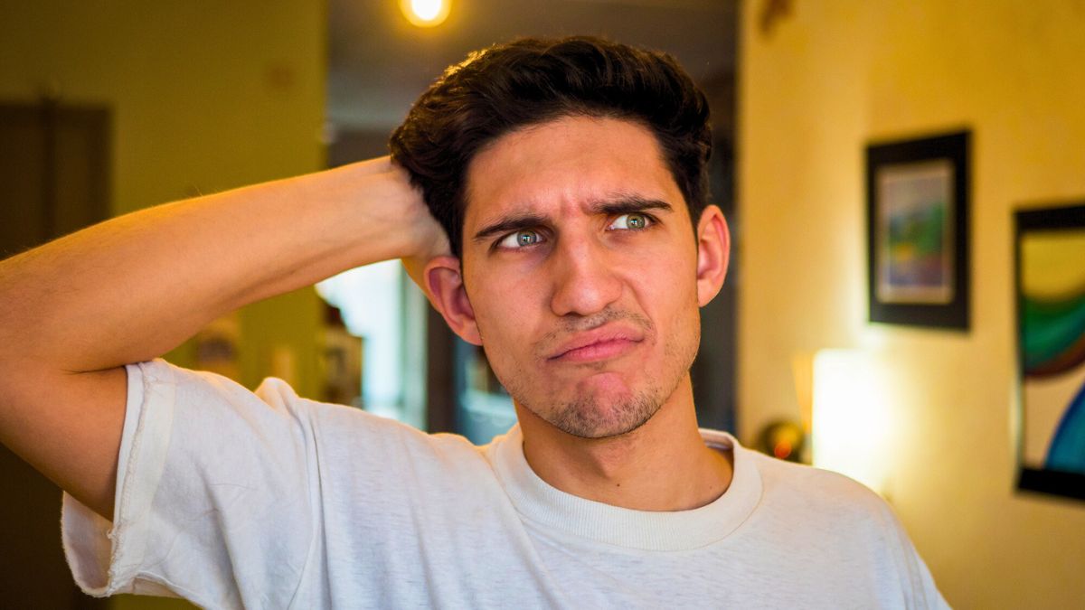 Confused Man MSN