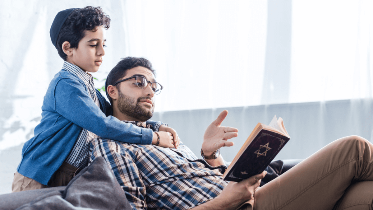 Jewish father and son MSN