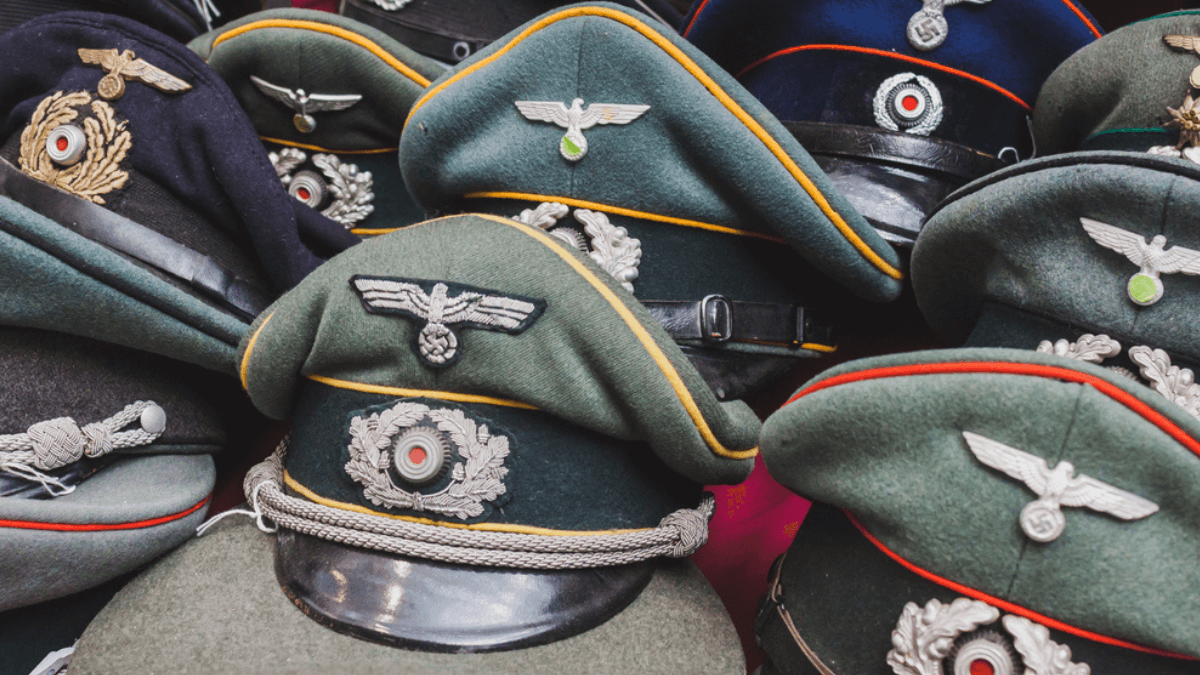 Nazi hats MSN