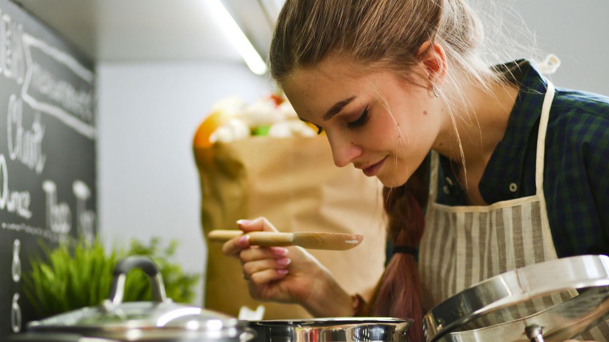 Woman Cooking in the Kitchen MSN