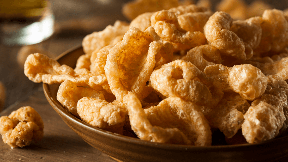 food - pork rinds in a bowl msn