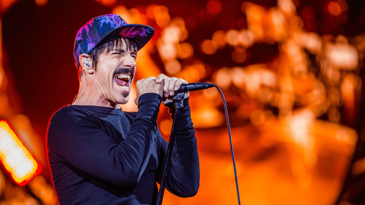 Anthony Kiedis at the 2019 Pinkpop Festival MSN