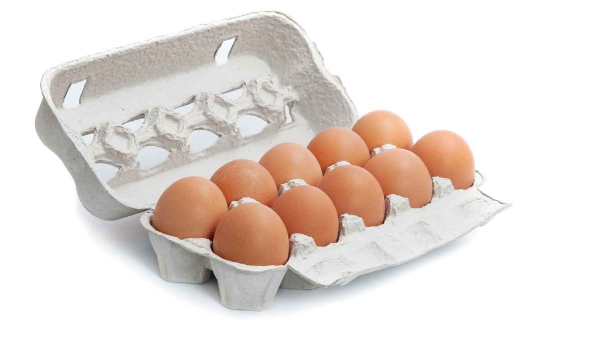 A carton of eggs MSN.