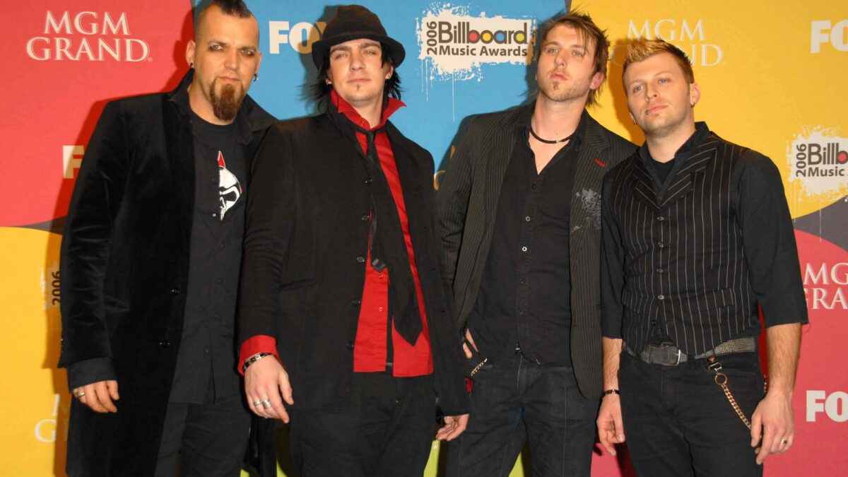 Adam Gontier, Matt Walst, Brad Walst and Barry Stock. Three Days of Grace MSN. 