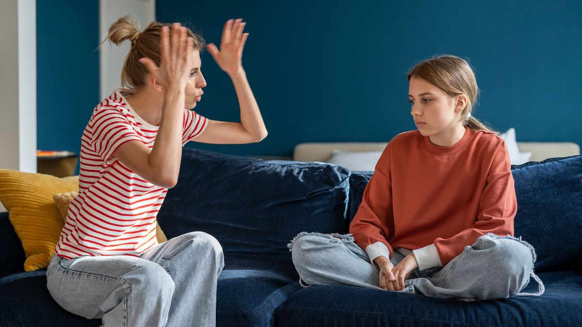 Mother and disappointed with her child MSN