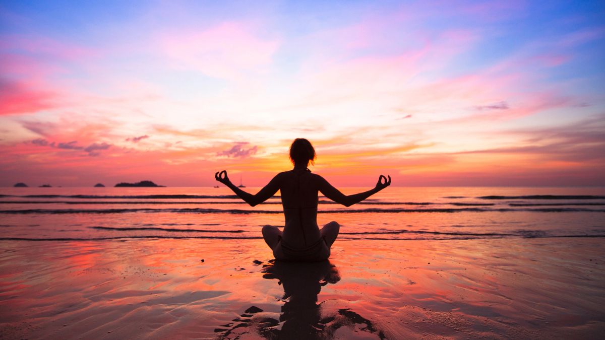 Woman doing yoga pose MSN