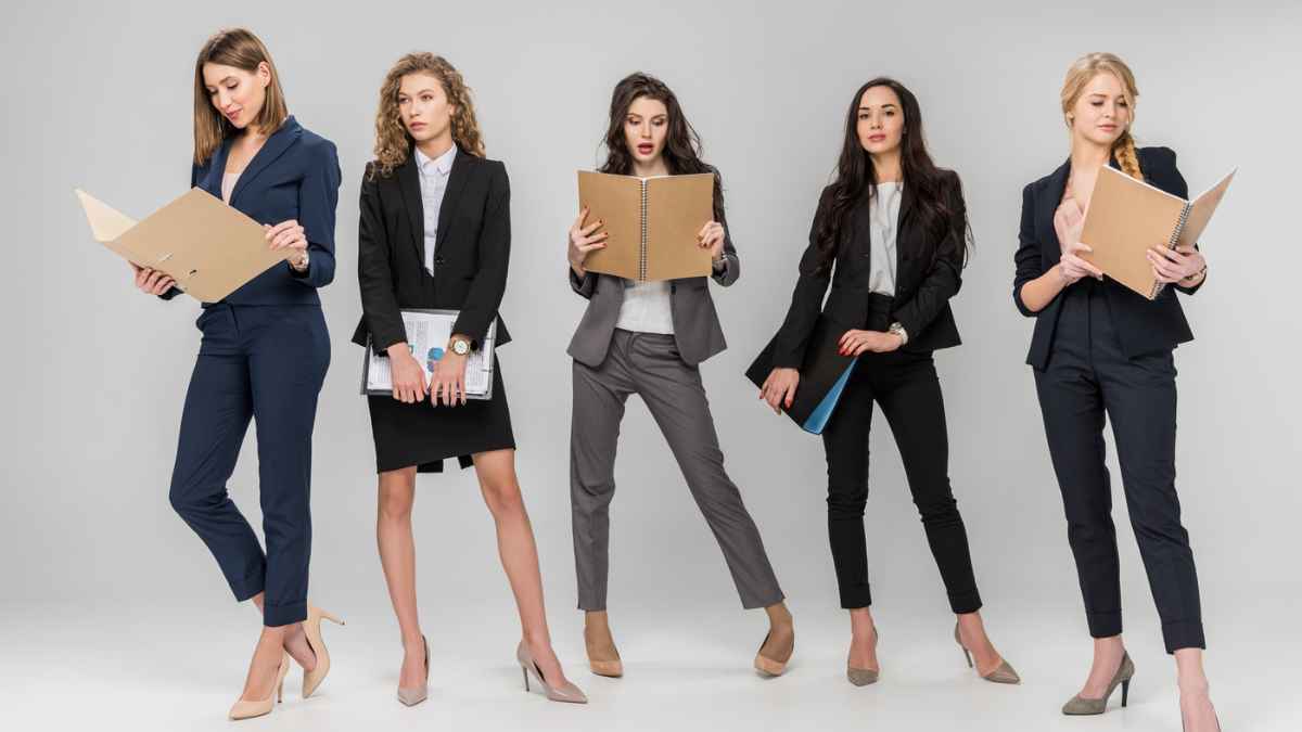 A group of women in business attire MSN.