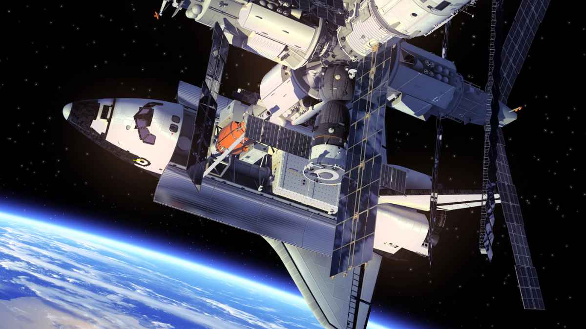 Space Shuttle And Space Station MSN.