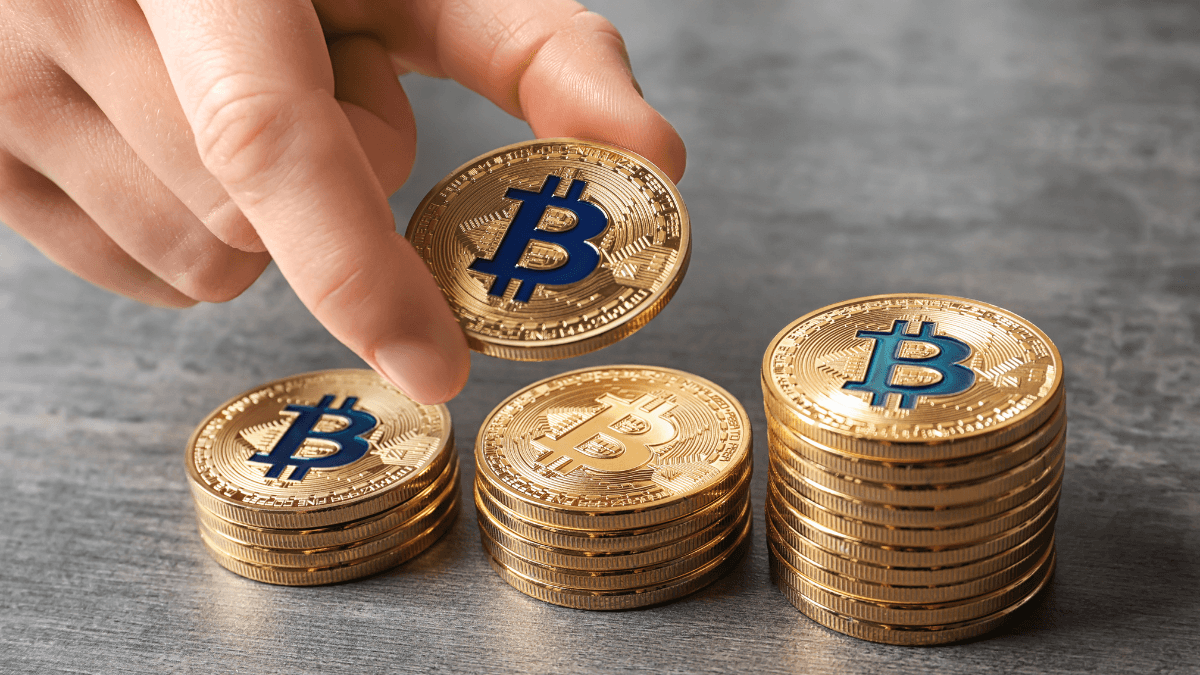 Stacking Golden Bitcoins