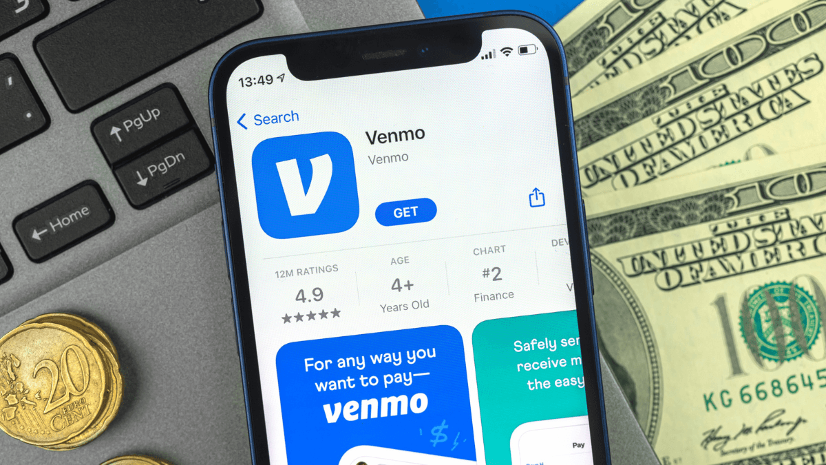 Venmo on the phone with money MSN