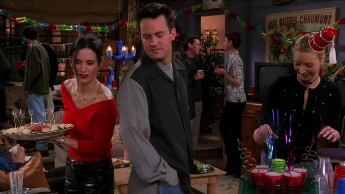 Sitcom - Friends - Courtney Cox - Lisa Kudrow - Matthew Perry - Party - MSN