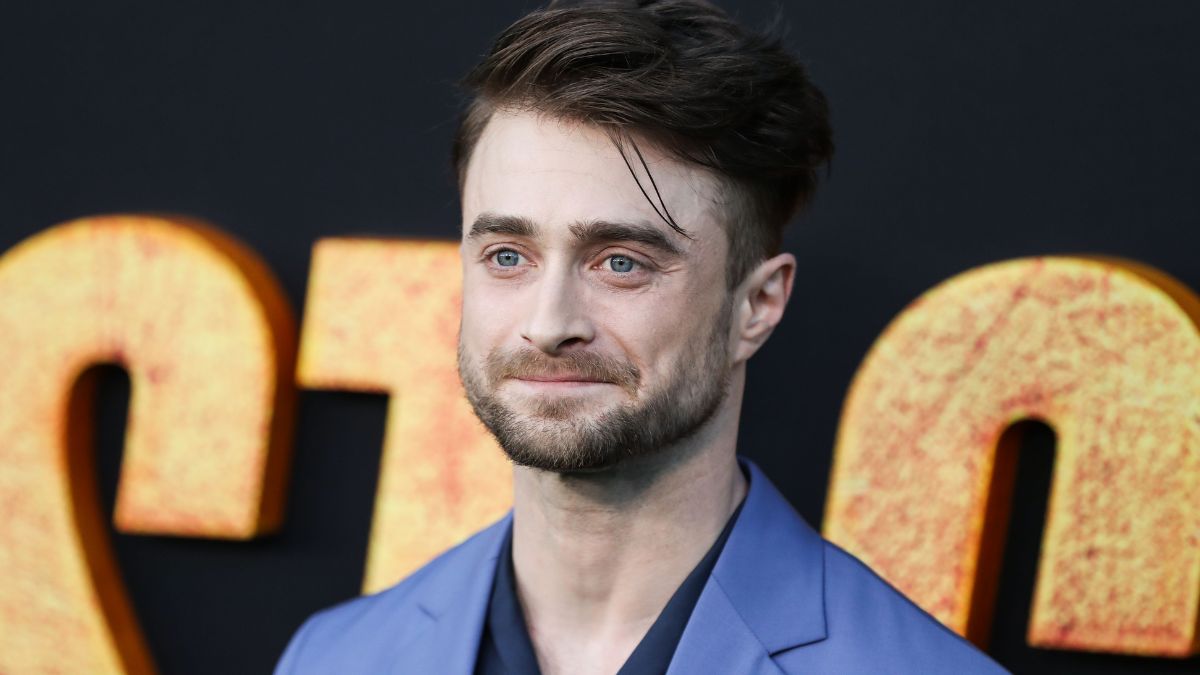 Daniel Radcliffe arrives at the Los Angeles Premiere Of Paramount Pictures' 'The Lost City' MSN [cropped]