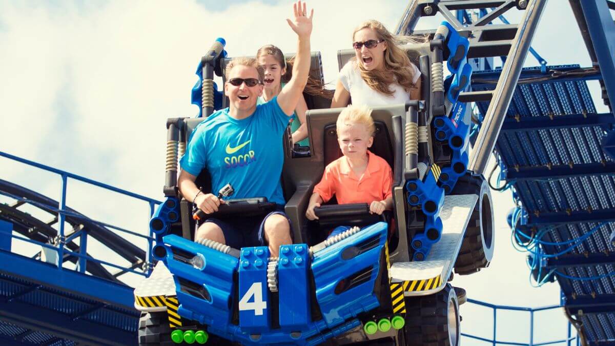 Family on a rollercoaster ride MSN
