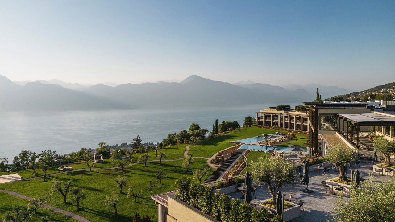 Cape of Senses Property view onto Lake Garda Italy