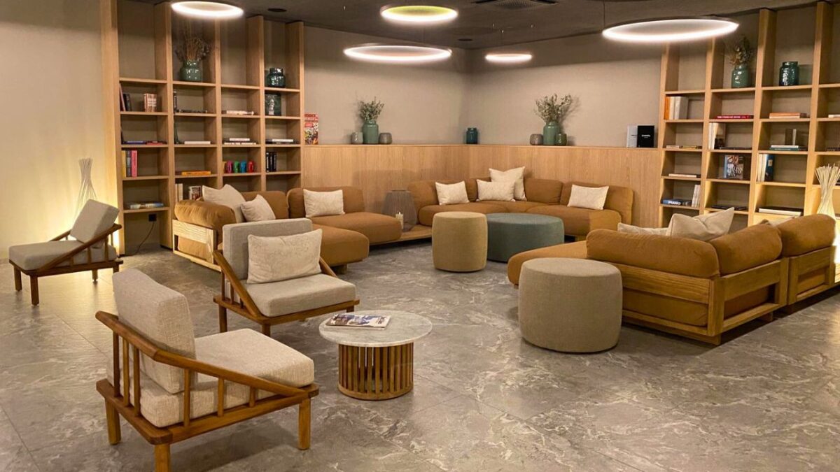 Cape of Senses Spa Library, Lake Garda Italy