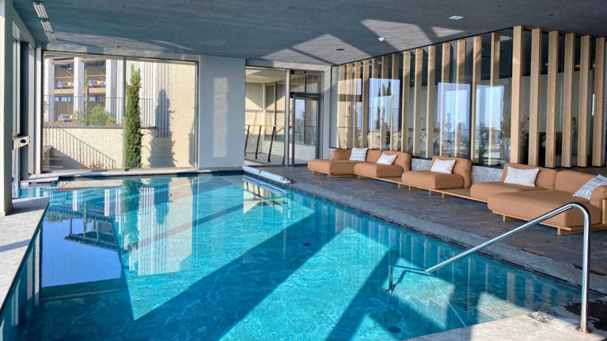 Cape of Senses Swimming Pool, Lake Garda Italy