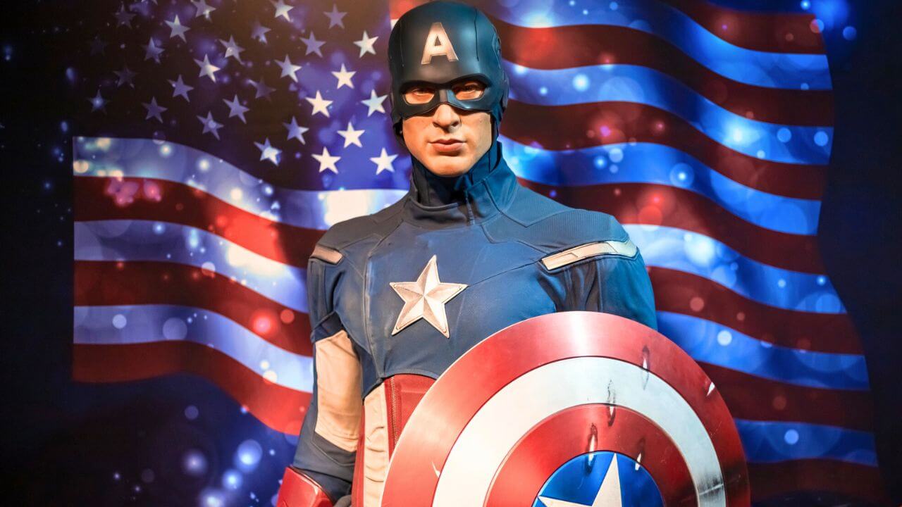 Wax Statue of Captain America