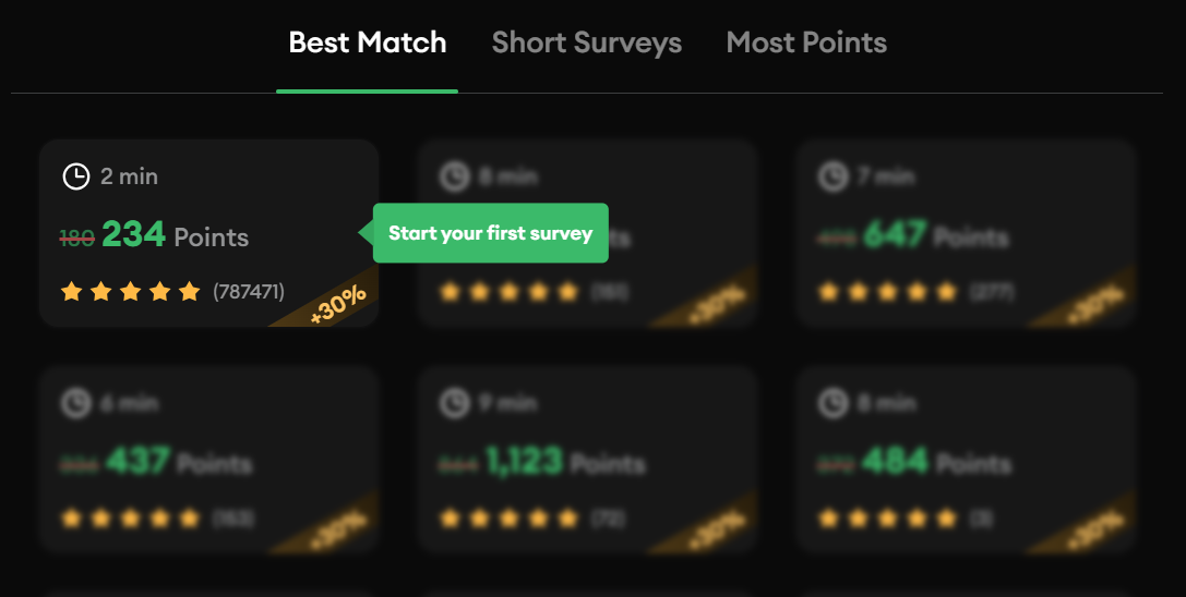 HeyCash Survey Review - Dashboard Overview